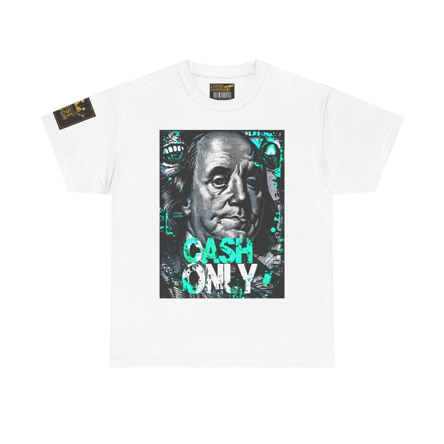 Cash Only society Loose Canon tee