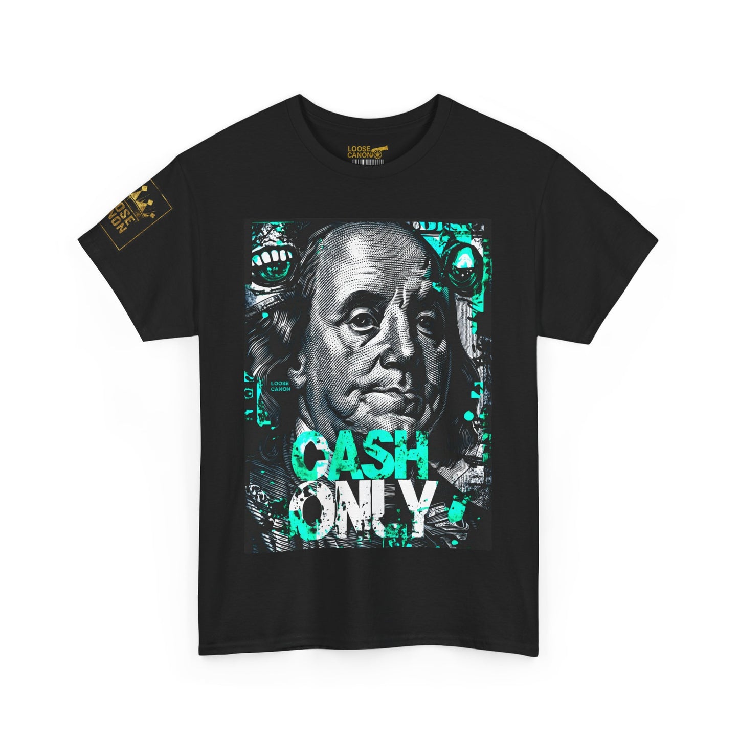 Cash Only society Loose Canon tee