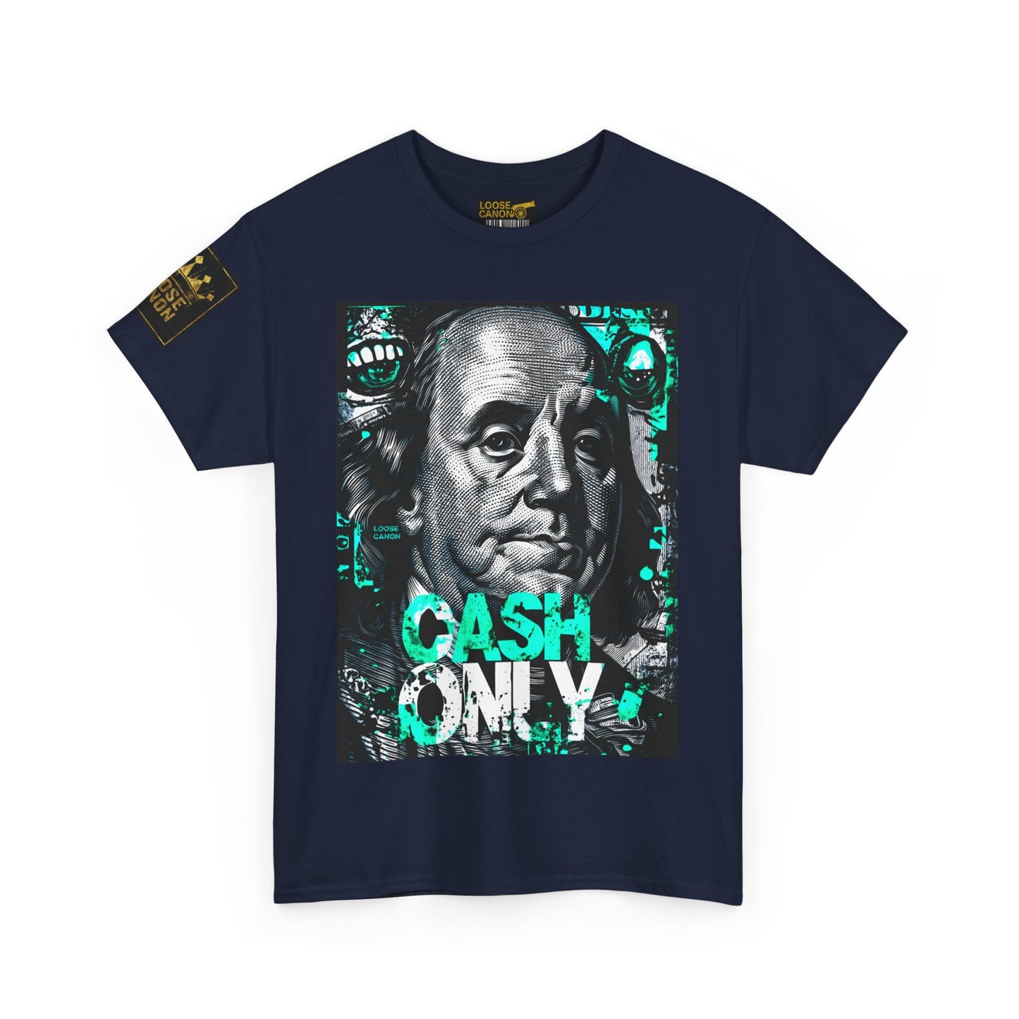 Cash Only society Loose Canon tee