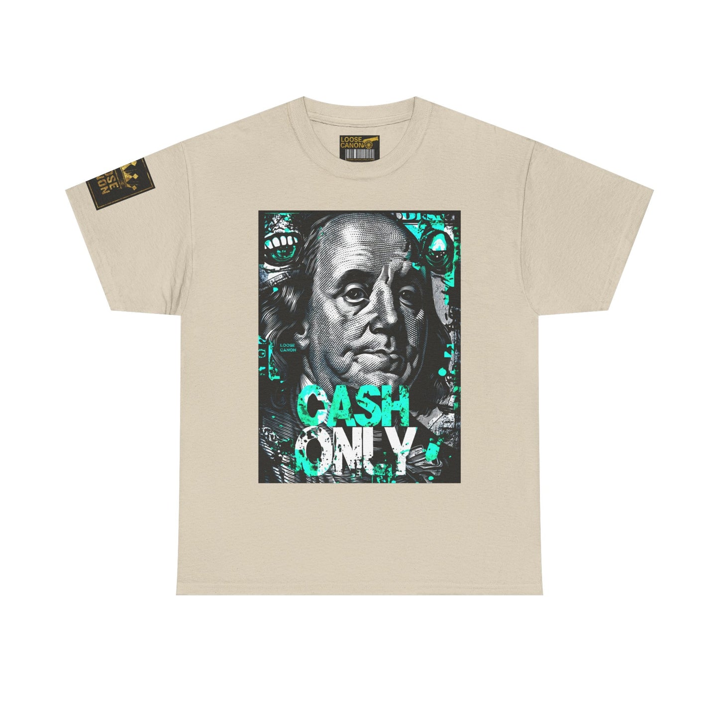 Cash Only society Loose Canon tee