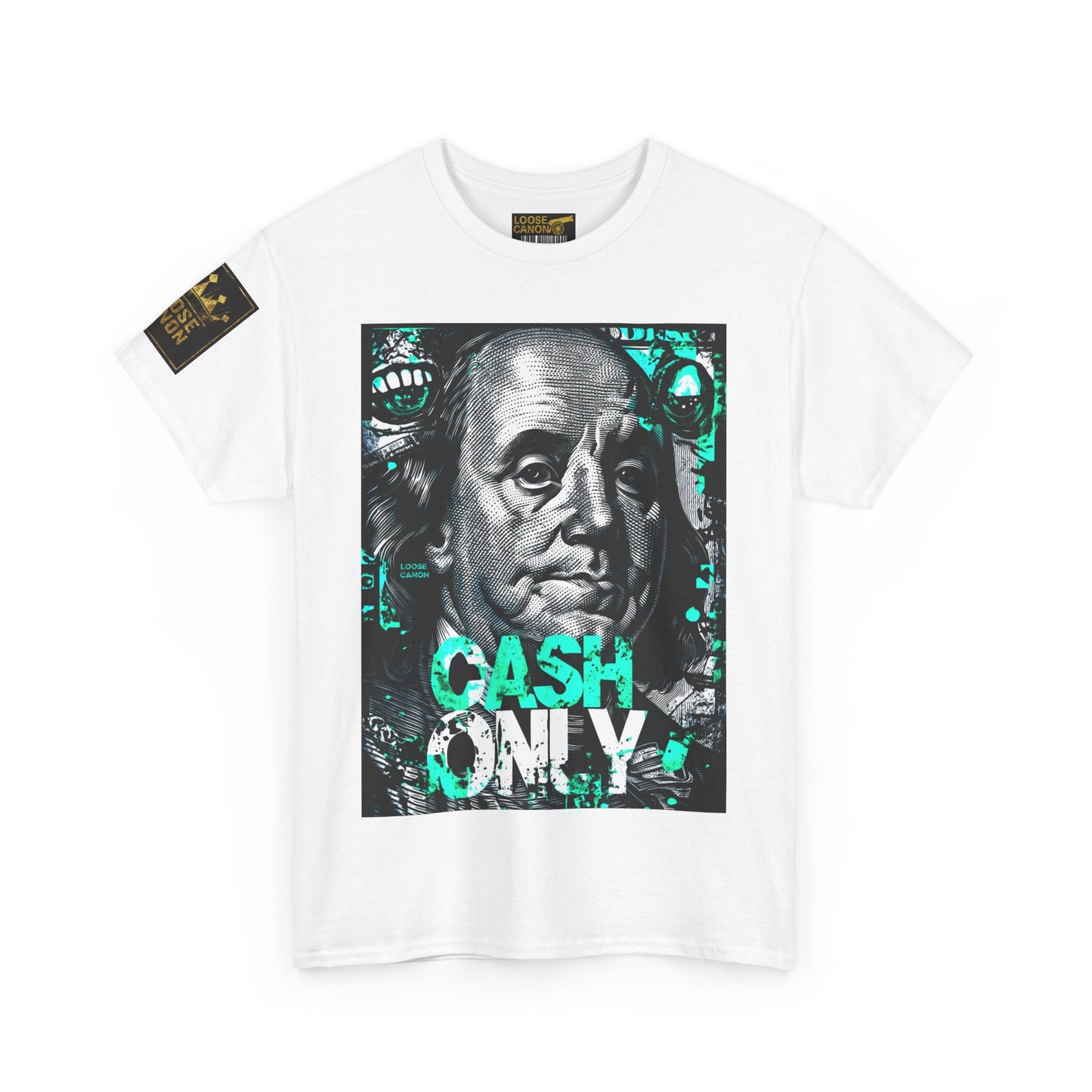 Cash Only society Loose Canon tee