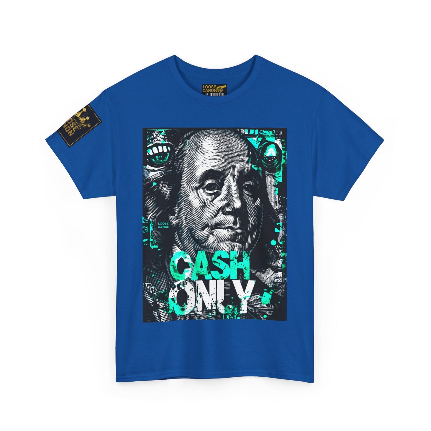 Cash Only society Loose Canon tee
