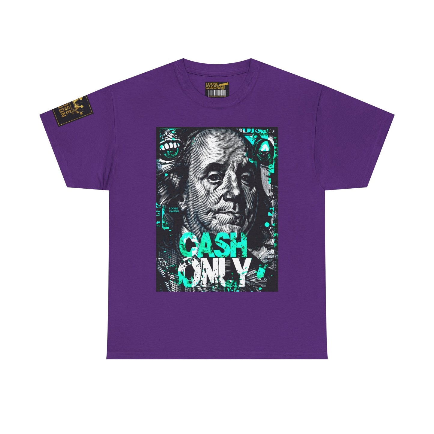 Cash Only society Loose Canon tee
